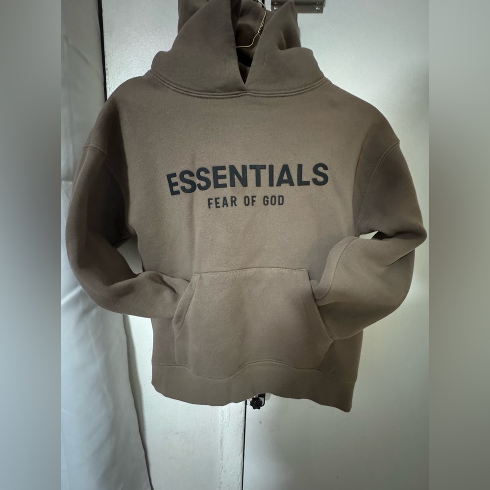Essentials Brown Hoodie